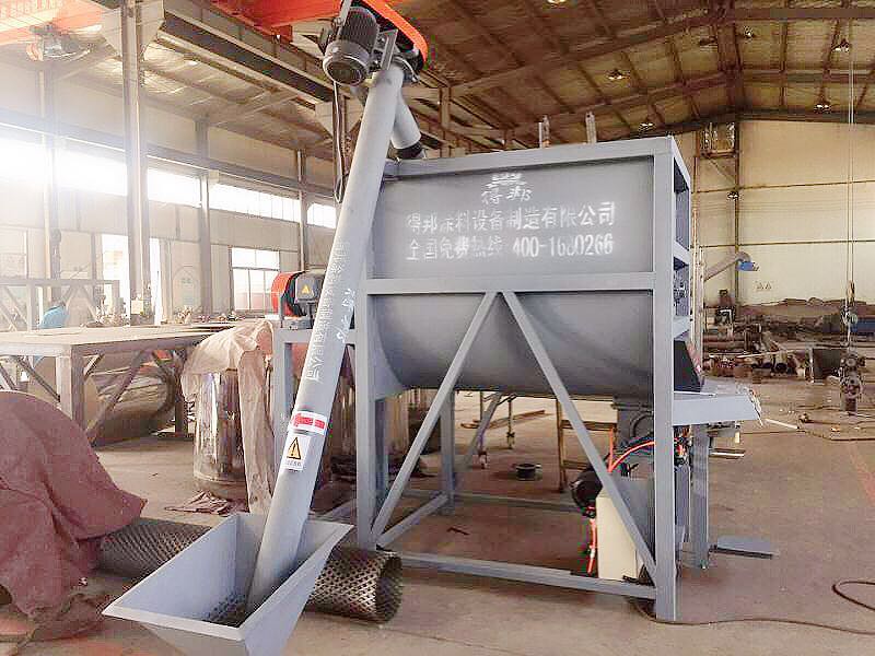 Putty powder mortar single piece production equipment