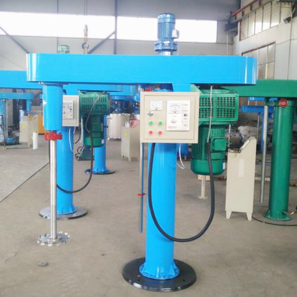Mechanical lifting high-speed frequency conversion disperser