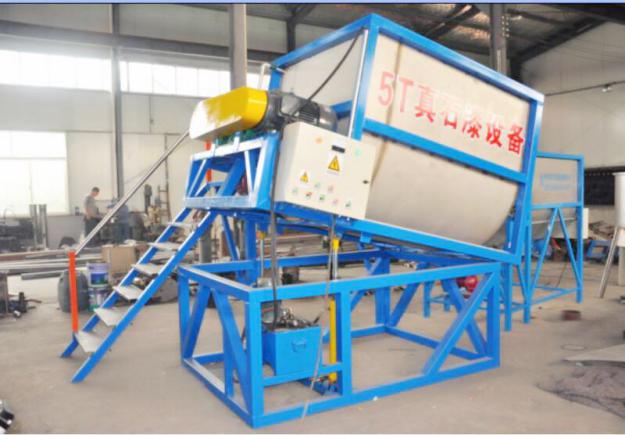 5 tons automatic horizontal real stone paint equipment