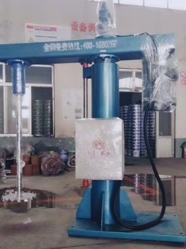 Mechanical lifting high-speed frequency conversion disperser