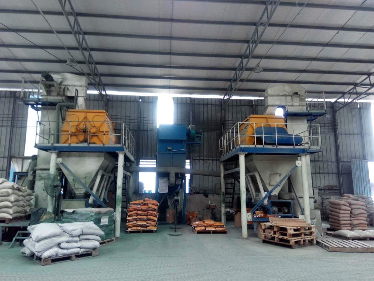  supply putty powder and mortar producing equipment series