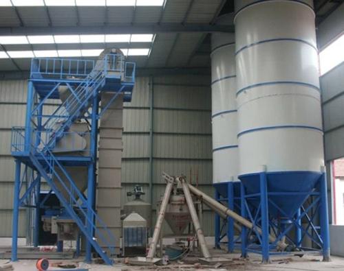 Floor type putty powder mortar production equipment