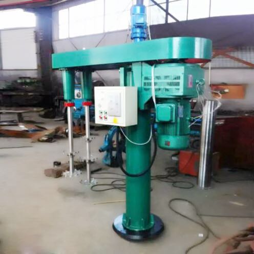 Mechanical lifting high-speed frequency conversion disperser